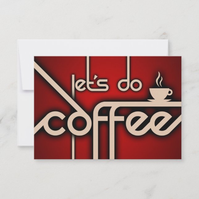 Invitación hagamos café (Anverso)