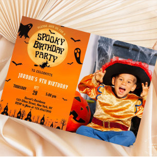 Invitación Hagamos que Halloween sea espeluznante cualquier f