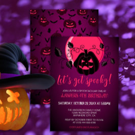 Invitación Hagamos que Halloween sea espeluznante en cualquie