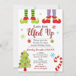 Invitación Hagamos que los Navidades mayores sean el Fiesta E