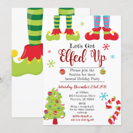Invitación Hagamos que los Navidades mayores sean el Fiesta E