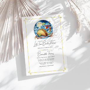Invitación Hagamos un taco sobre una futura fiesta de graduac