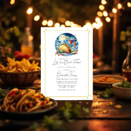 Invitación Hagamos un taco sobre una futura fiesta de graduac