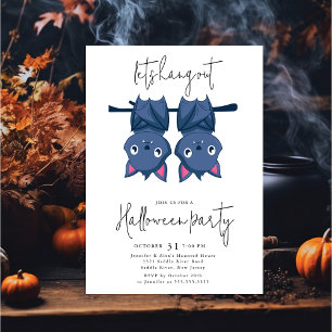 Invitación Hagamos una fiesta de Halloween