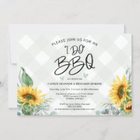 Hago barbacoa Ducha nupcial de búfalo de girasol