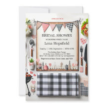 Hago BBQ Bridal Shower Rustic Boda