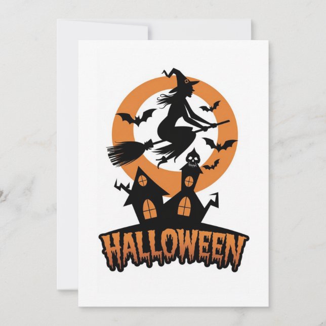 Invitación Halloween (Anverso)