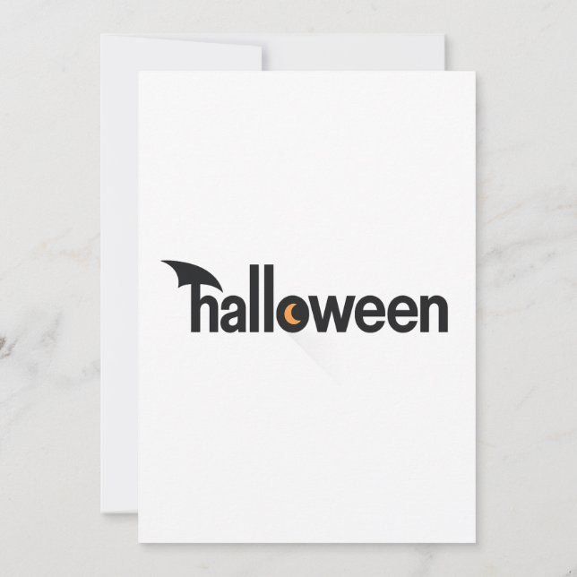 Invitación Halloween (Reverso)