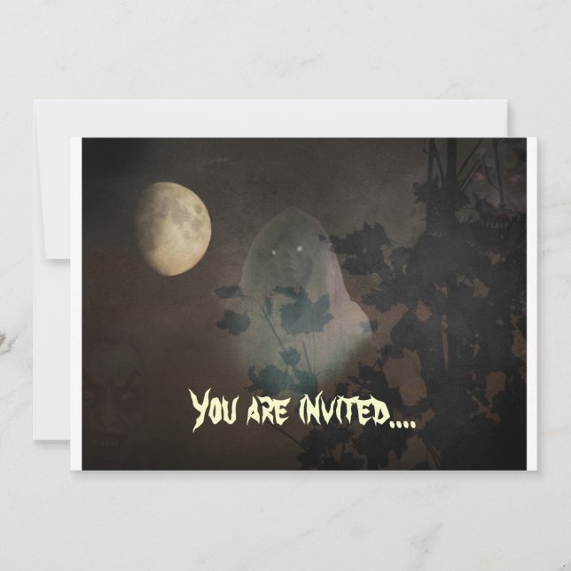 Invitación Halloween (Anverso)