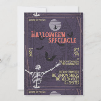 Invitación Halloween