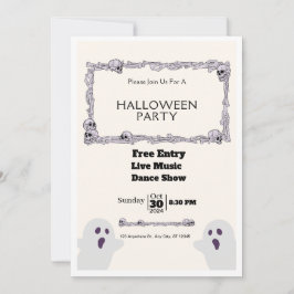 Invitación Halloween