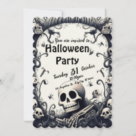 Invitación Halloween