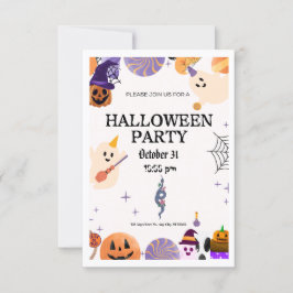 Invitación Halloween