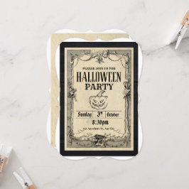 Invitación Halloween 