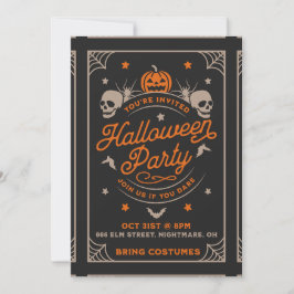 Invitación Halloween