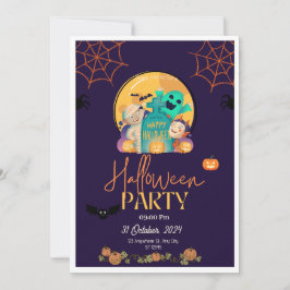 Invitación Halloween