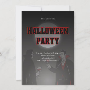 Invitación Halloween