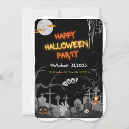 Invitación Halloween 