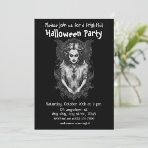 Invitación Halloween, 13 vampiros, divertido, espantoso, asus