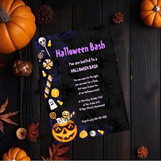Invitación Halloween Bash (Subido por el creador)