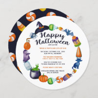 Halloween bebe caramelos y trata Halloween
