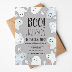 Invitación Halloween Birthday Invitation Boy