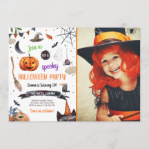 Halloween Calabaza Bruja Gato Spider Spookone Cump