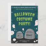 Invitación Halloween Costume Invitation for Birthday Party<br><div class="desc">Printable Halloween Costume Party Invitation
You will find here a beautiful editable invitation! Get started on your party!
✔ 5"x7" vertical invite</div>