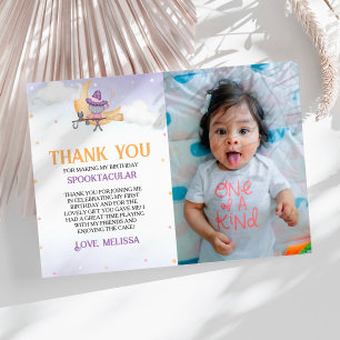 Invitación Halloween Cute Witch Birday Party (Fiesta del cump