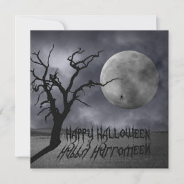 Invitación Halloween de Paisaje Sombrío