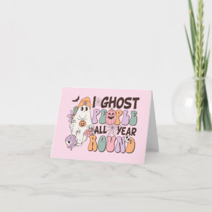 Invitación Halloween del Ghost People