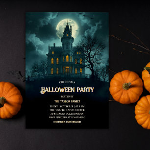 Invitación Halloween en la Casa Gótica
