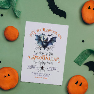 Invitación Halloween en Spooktacular Party