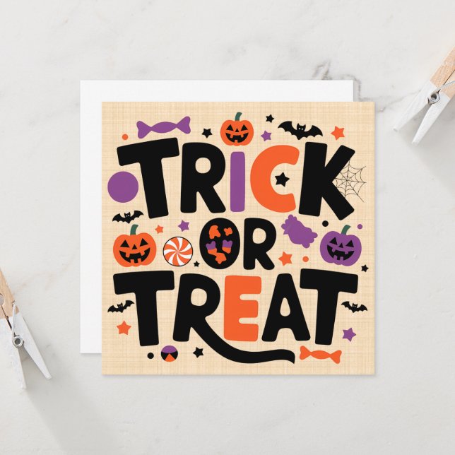 Invitación Halloween - festivités fantomatiques (Anverso/Reverso In Situ)