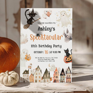 Invitación Halloween, Fiesta traviesa