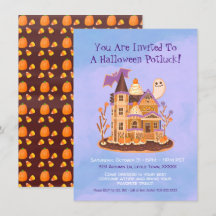 Halloween Gingerbread Hauned House