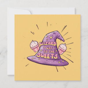 Invitación Halloween Girly - el camino a los dulces