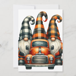 Invitación Halloween Gnomes Invitation