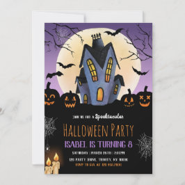 Invitación Halloween Halloween, fiesta de cumpleaños