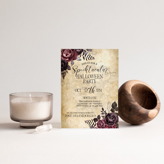 Invitación Halloween, Halloween para adultos, Fiesta de disfr (Subido por el creador)