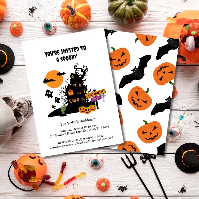 Invitación Halloween - Halloween Party Invitation Card (Subido por el creador)