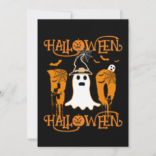 INVITACIÓN HALLOWEEN HALLOWEEN SCARY BOO