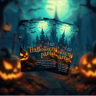 Invitación Halloween House Halloween Party