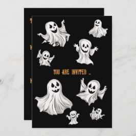 Invitación Halloween: Kleine Geister - 