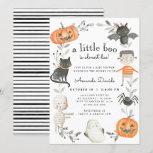 Halloween Little Boo Pumpkin Cumpkin Fall Baby Sho
