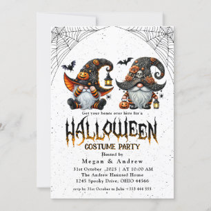 Invitación Halloween Los Siete Enanos
