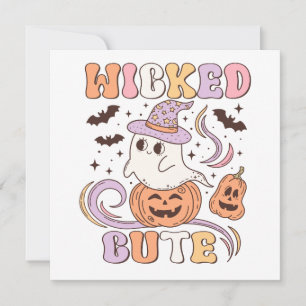 Invitación Halloween malvado