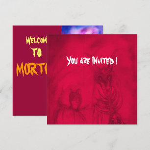 INVITACIÓN HALLOWEEN MONSTERS / GUERRA DE ORK