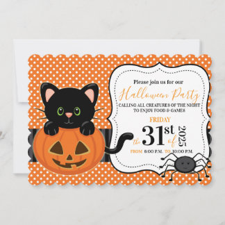INVITACIÓN HALLOWEEN PARTY