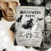 Halloween Party Adulto Vintage Gothic Skull